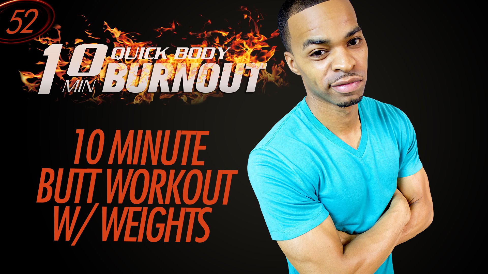 052 - 10 Minute Mat Butt Workout w  Dumbbells & Ankle Weights