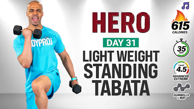 35 Minute Standing Light Weight Tabat...
