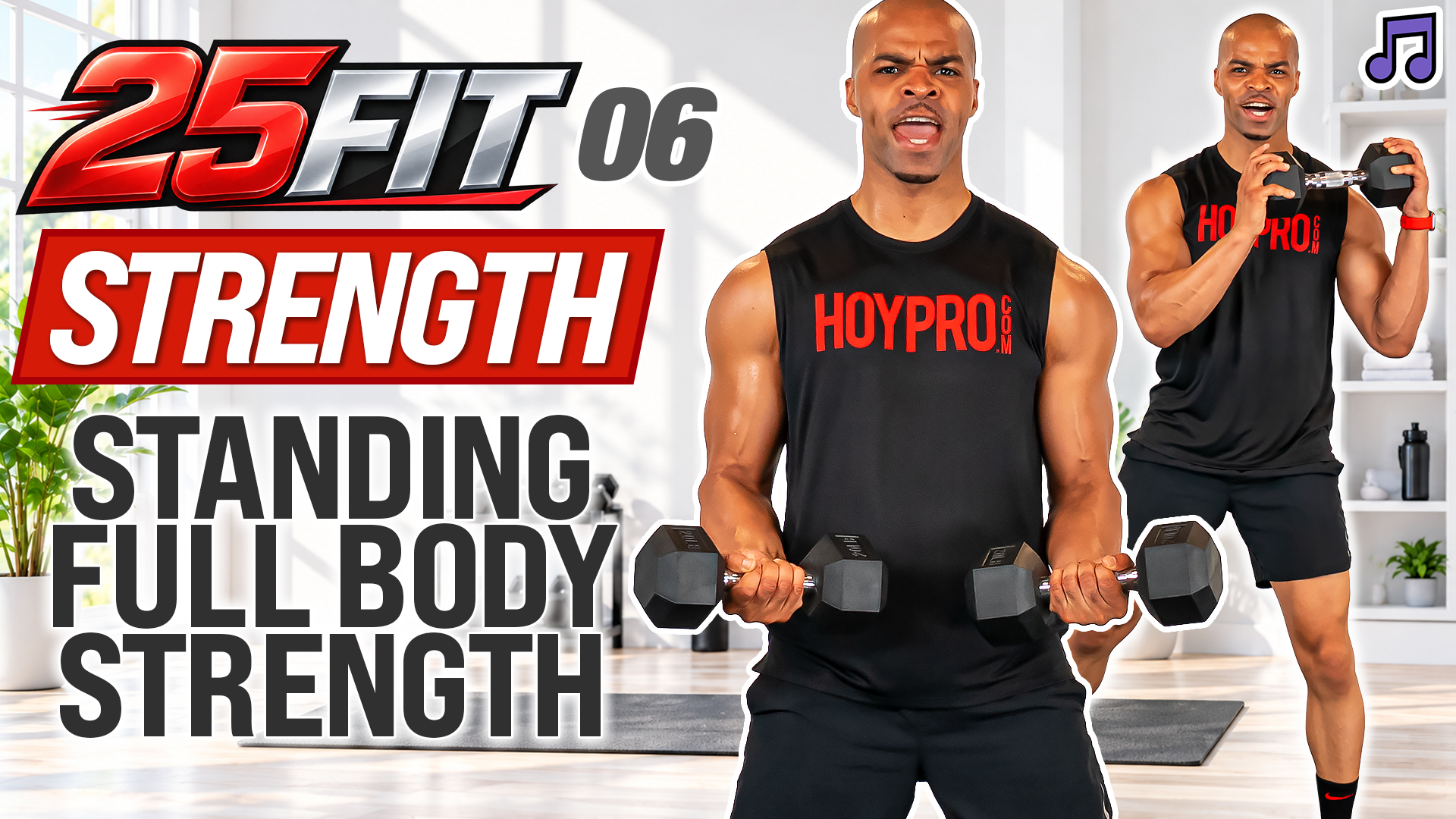 25 Minute Standing Full Body Strength Scan - 25FIT #006