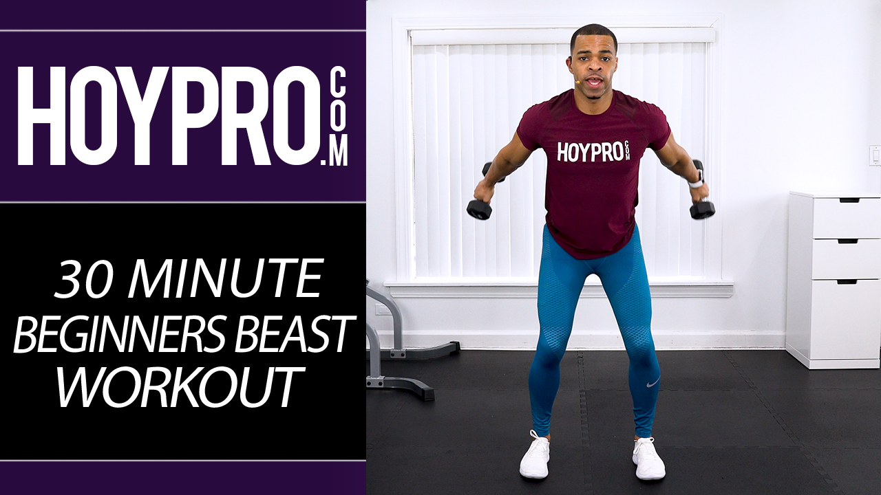 30 Minute Beginners BEAST HIIT & Toning Workout