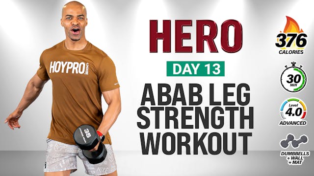 30 Minute Lower Body ABAB Strength (N...