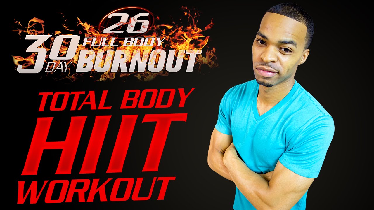 FBB1 #26 - 30 Minute Total Body HIIT Cardio & Core Workout
