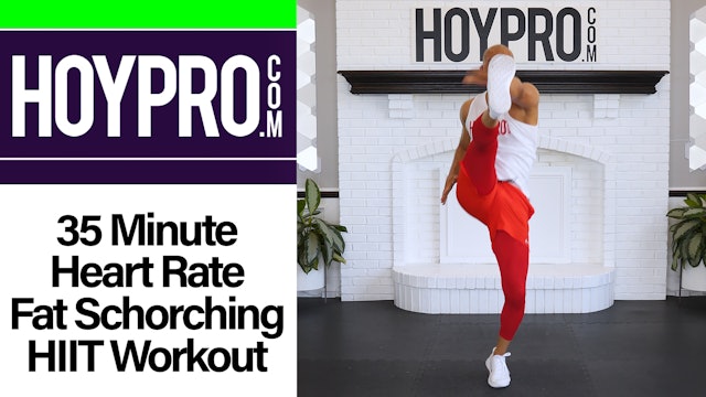 35 Minute Heart Rate HIIT Fat SCORCHING Pyramid Workout