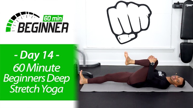 60 Minute Light Deep Stretch & Recovery Yoga - Beginners 60 #14