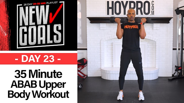 35 Minute New Goals #23