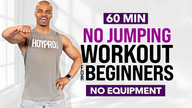 60 Minute Full Body Beginner Bodyweig...