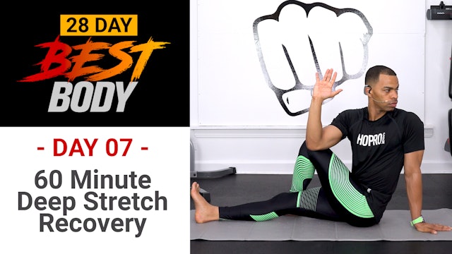 60 Minutes Deep Stretch Yoga & Mobility Workout - Best Body #07