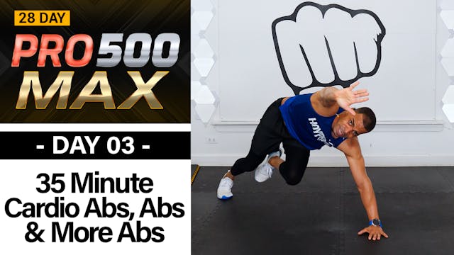 35 Minute Cardio ABS ABS & More ABS!!...