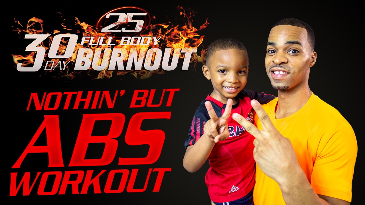 FBB1 #25 - 30 Minute Dumbbell Abs Workout - The Attack of Lil' Mill