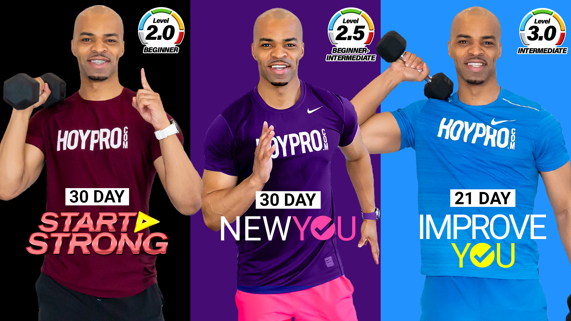 Start New & Improve - 12 Week Complete Beginner-Intermediate Program