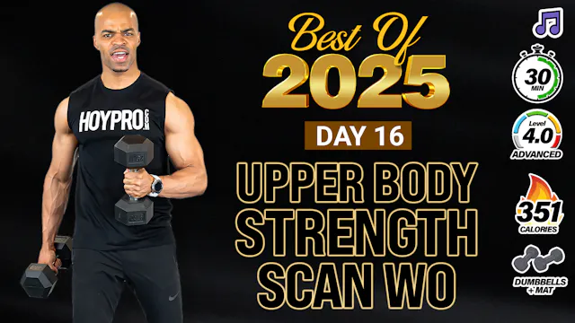 30 Minute Upper Body Strength Scan Wo...