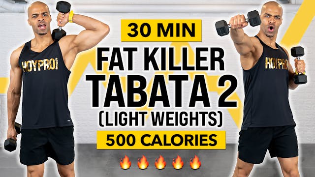 30 Minute Light Weight Tabata Fat Kil...