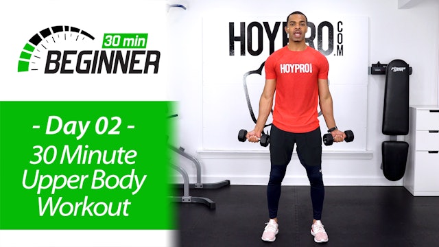 30 Minute Beginners Total Upper Body Workout - Beginners 30 #02