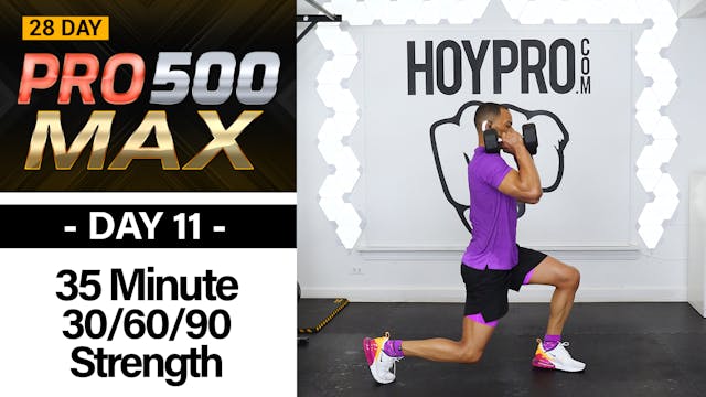 35 Minute Triple Threat 30/60/90 Strength BURNOUT!!! - PRO 500 MAX #11