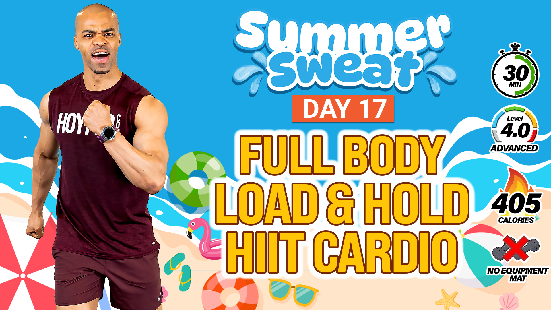 30 Minute Load & Hold HIIT Cardio - Summer Sweat #17