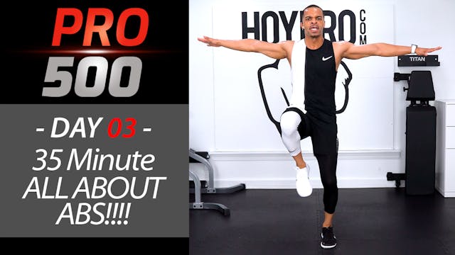 35 Minute ALL ABOUT ABS!!! Cardio Six-Pack Workout - PRO 500 #03