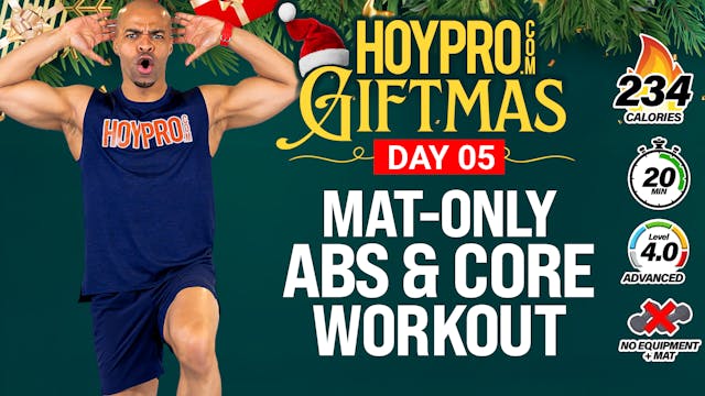 20 Minute Mat-Only Abs & Core Workout...