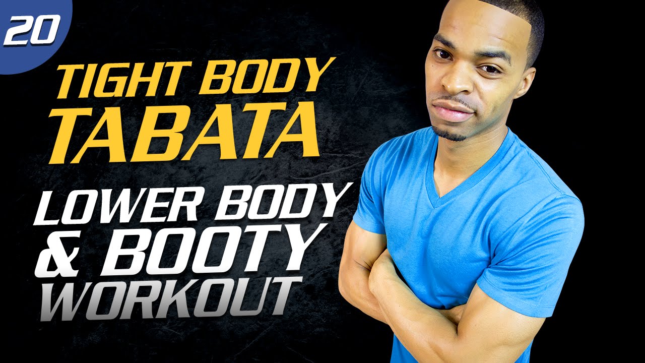 40 Minute Lower Body & Booty Workout - Tabata 40 #20