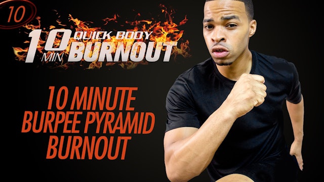 010 - 10 Minute INSANE Burpee Pyramid Workout Challenge