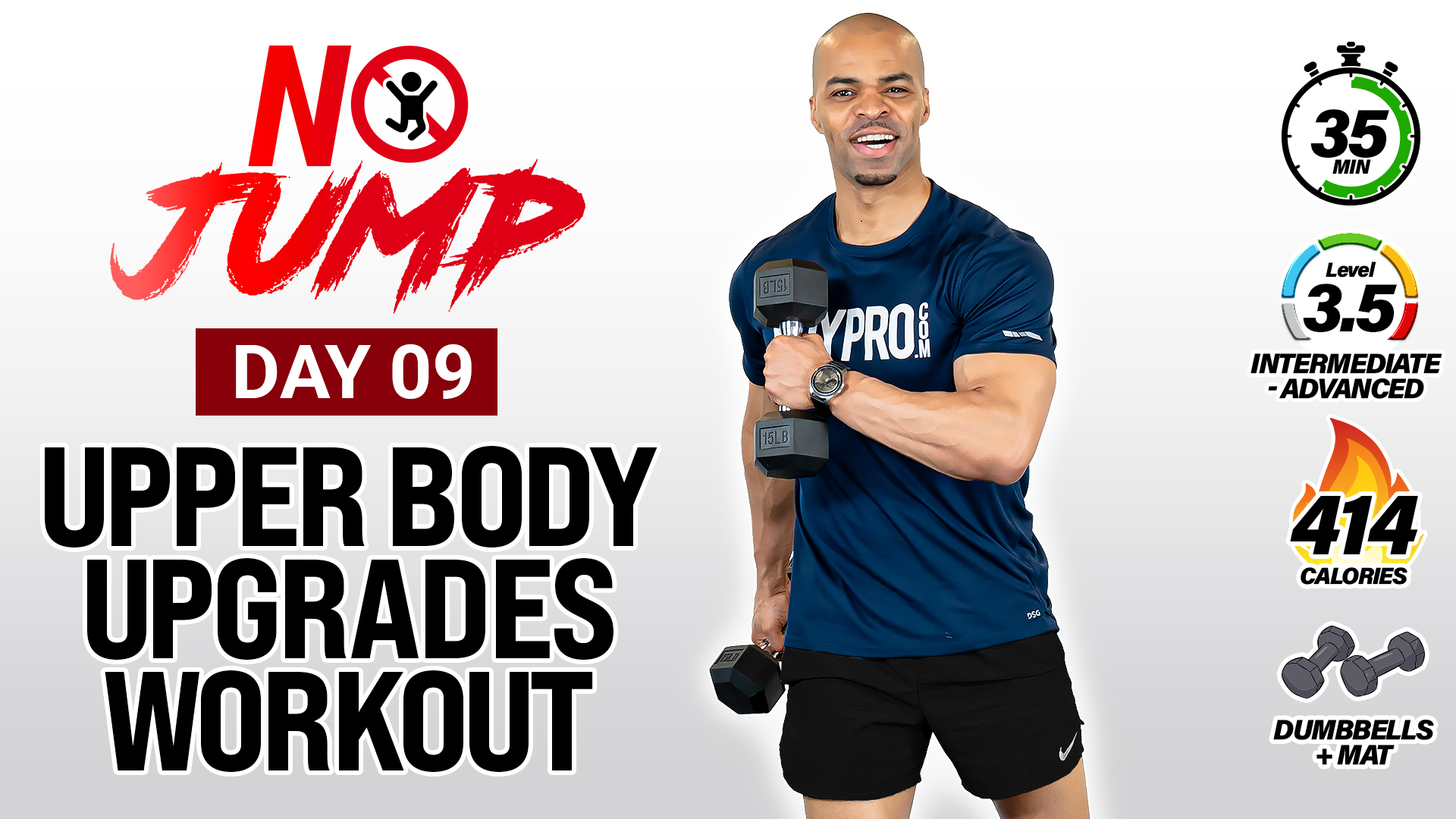 35 Minute ABAB Upper Body Upgrades - NO JUMP #09
