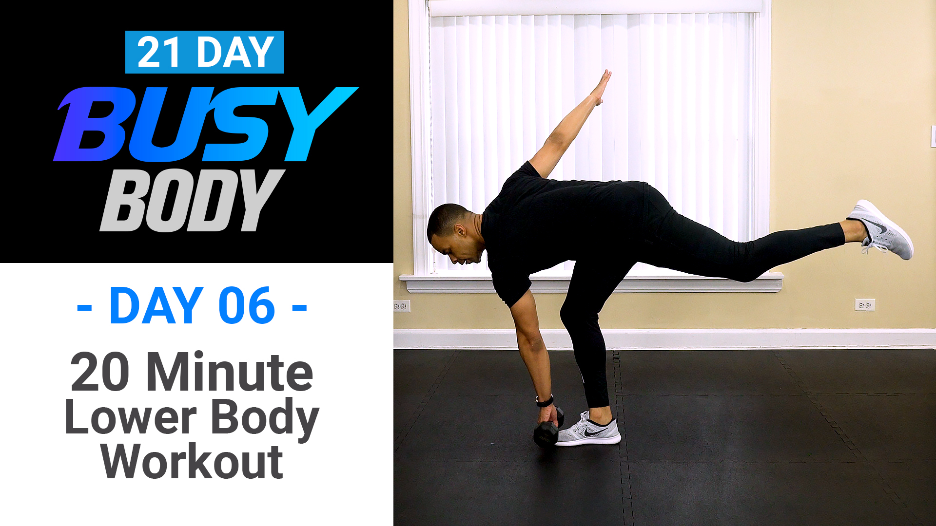 20 Minute Dumbbell Abs Workout - Busy Body #05 - 21 Day Busy Body ...