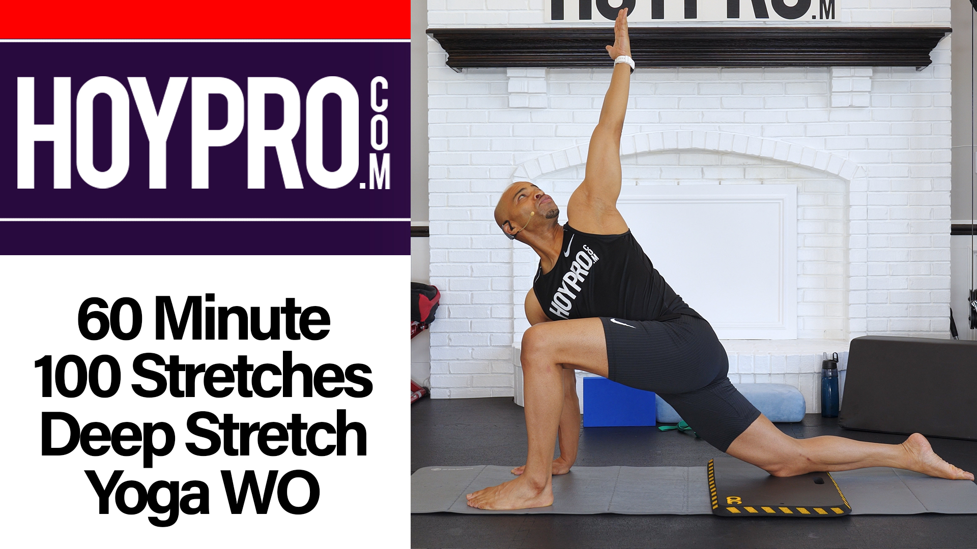 60 Minute 100 Moves Deep Yoga & Stretching Workout 2.0