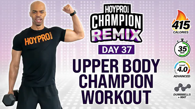 35 Minute Championship Upper Body Wor...