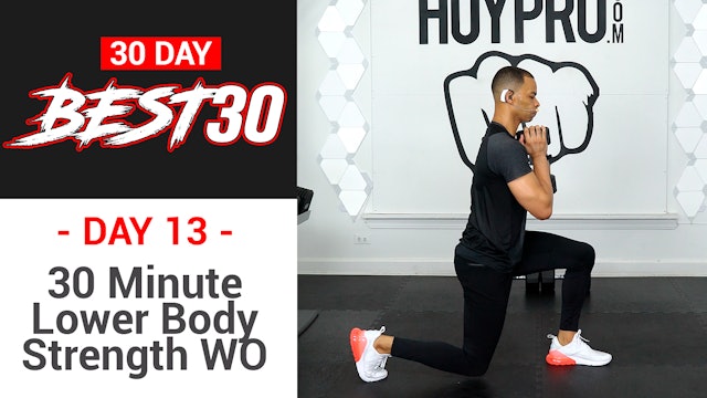 30 Minute Lower Body Leg Strength Workout - Best30 #13