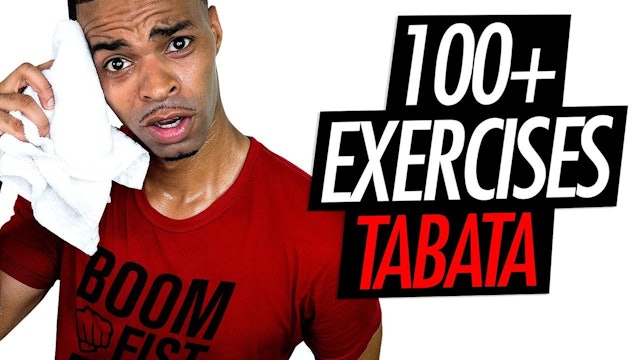 60 Minute Brutal Cardio HIIT Tabata Home Workout with Weights