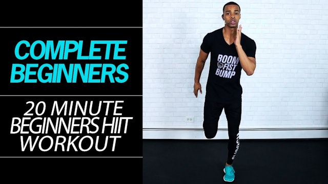 20 Minute HIIT Cardio Workout for Complete Beginners