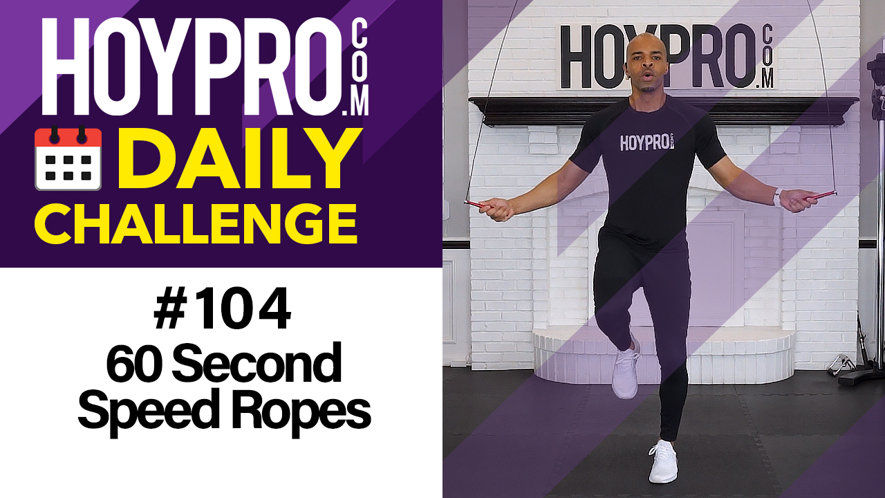 60 Second Speed Ropes - Daily Challenge #104