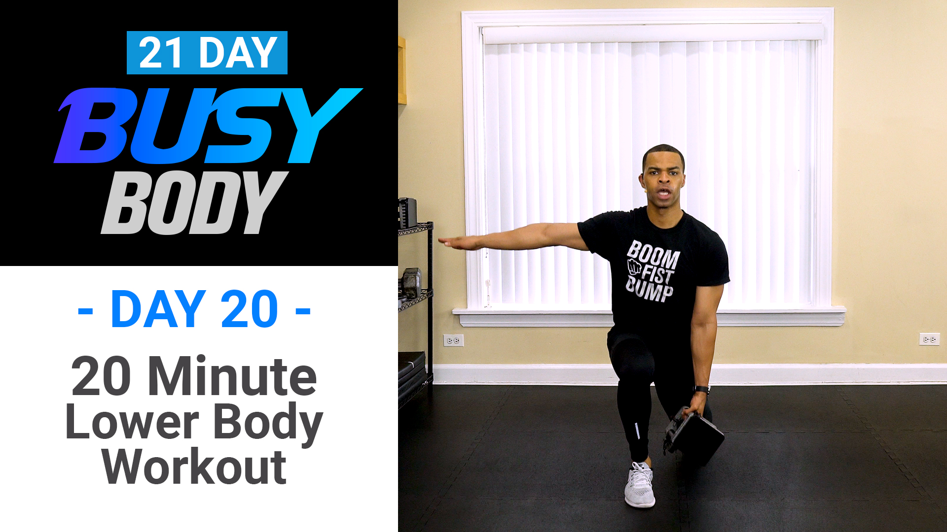 20 minute lower online body workout