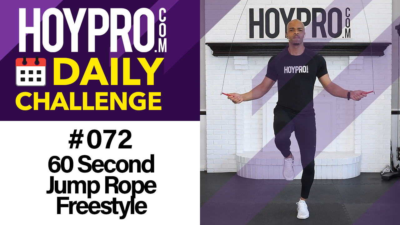 60 Second Jump Rope Freestyle - Daily Challenge #072