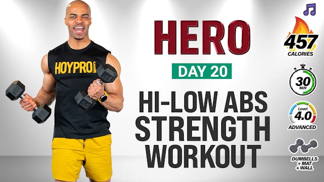 30 Minute Hi-Low Abs Full Body Streng...