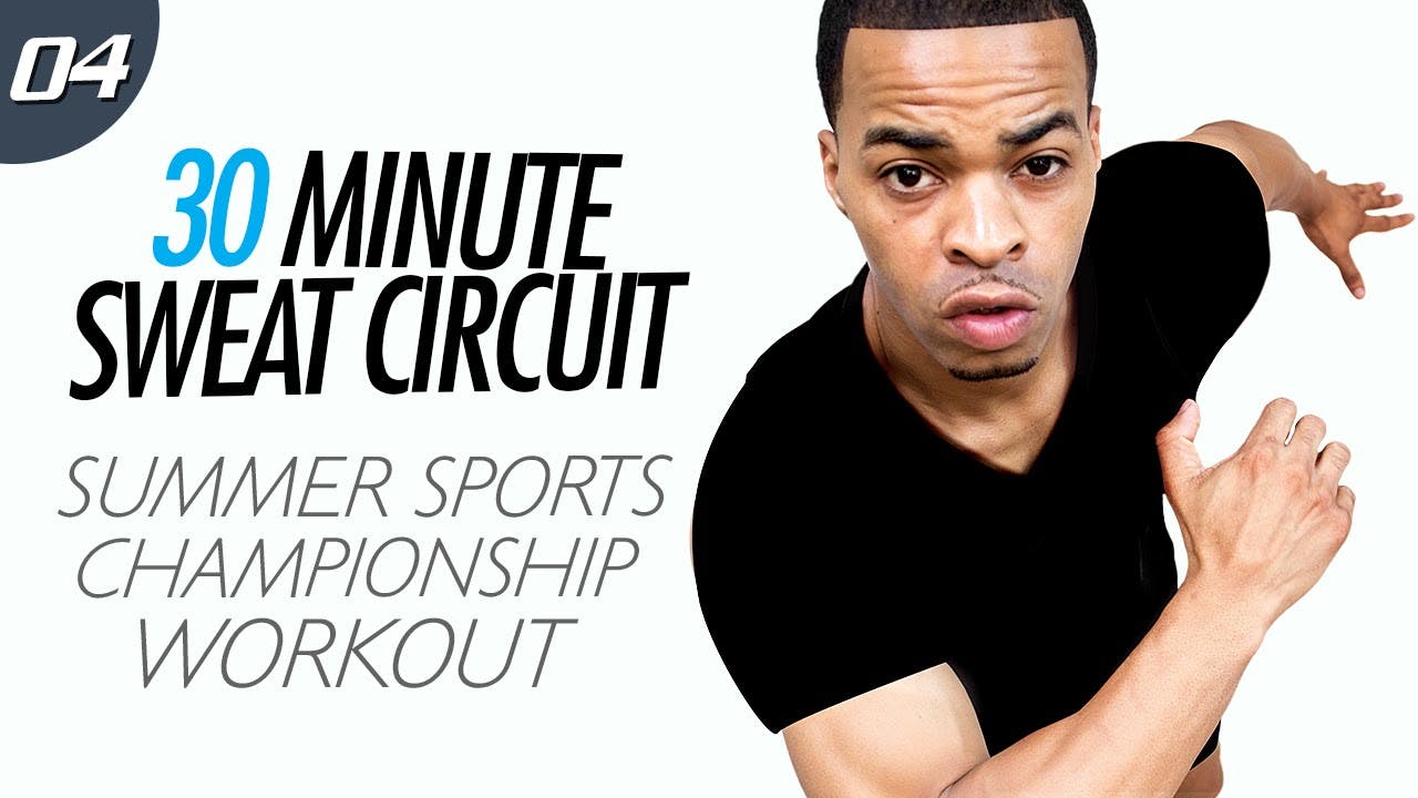 30 Minute Summer Sports Themed HIIT Workout Sweat Circuit 04