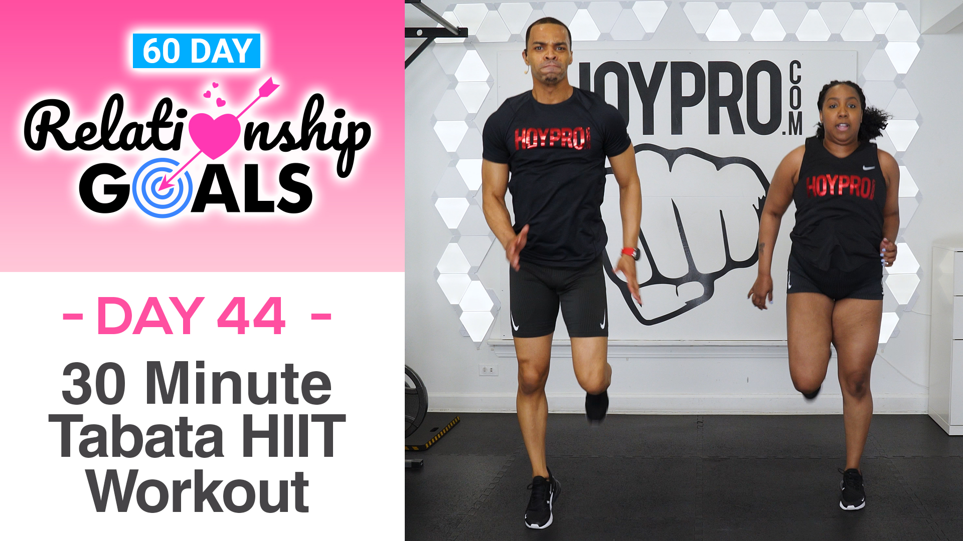 30 Minute HAPPINESS Tabata HIIT Workout - Relationship Goals #44