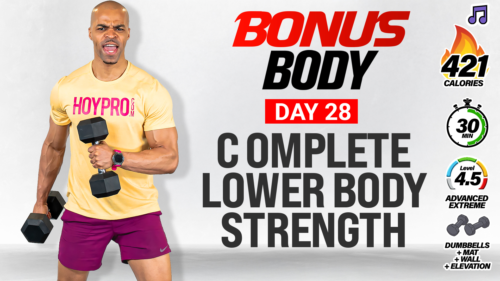30 Minute Complete Lower Body Strength Scan Workout - BUSY BODY #28