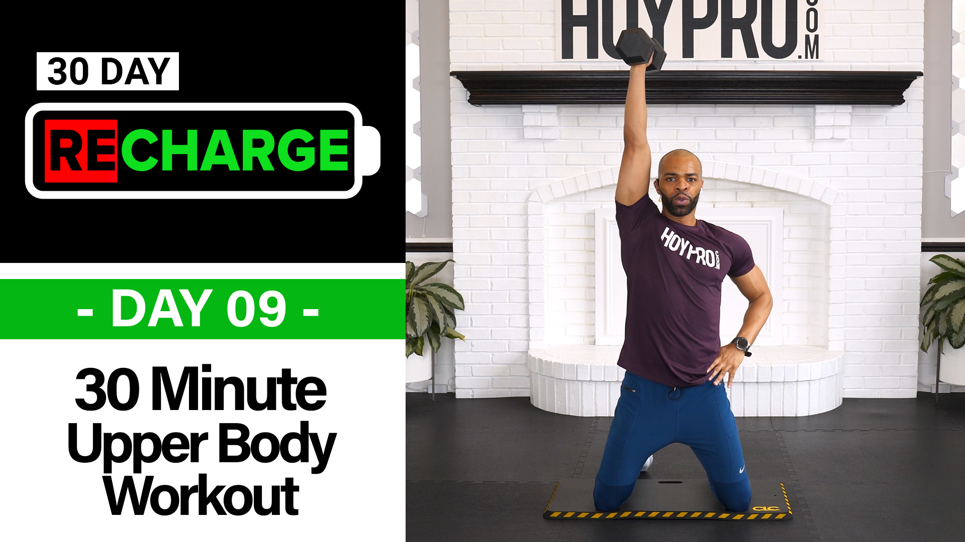 30 Minute Intermediate Upper Body Workout - Recharge #09