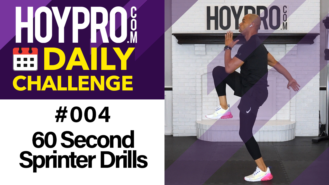 60 Second Sprinter Drills - Daily Challenge #004