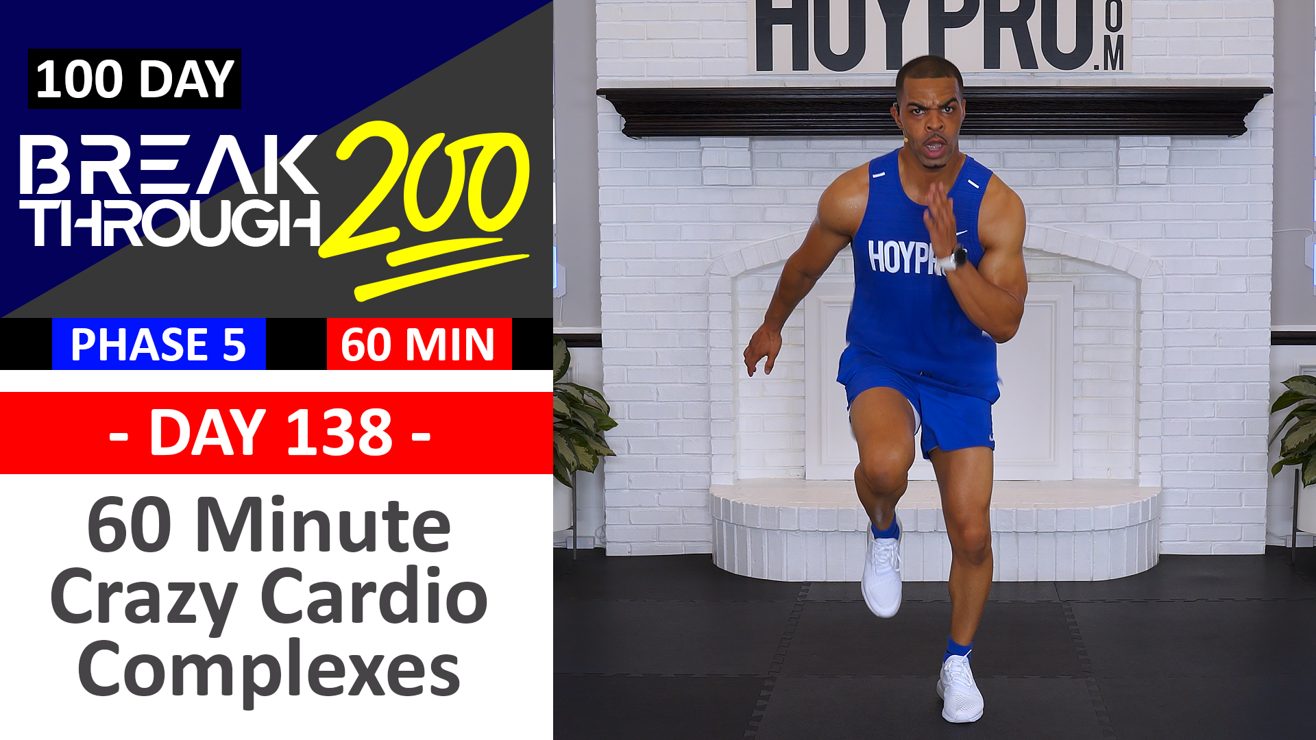#138 - 60 Minute Crazy Cardio COMPLEXES + Abs - Breakthrough200