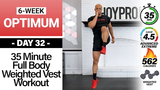 35 Minute EXPLOSIVE Full Body Weighte...