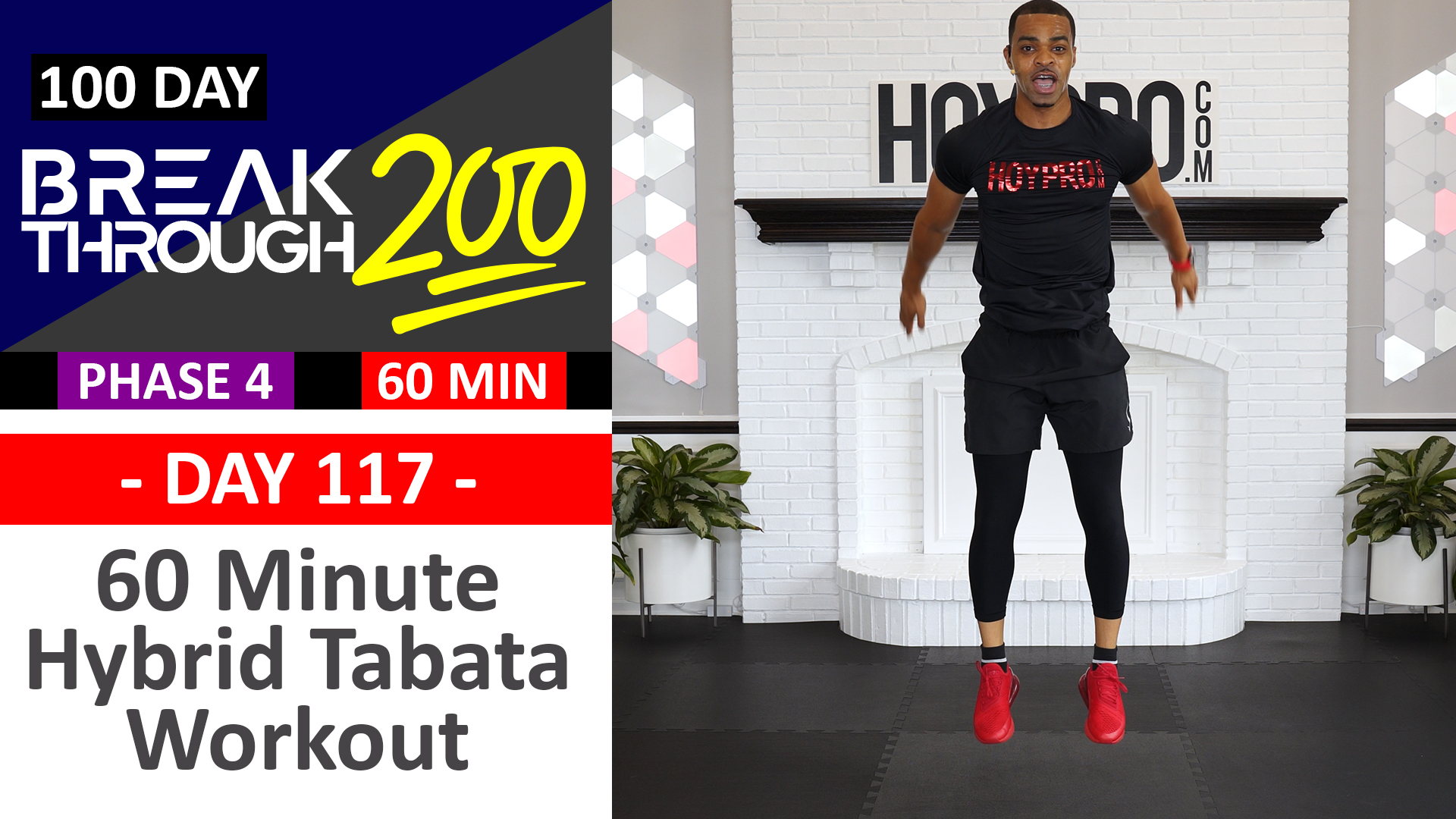 #117 - 60 Minute Hybrid Tabata Full Body Workout - Breakthrough200