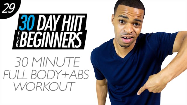 Beginners #29 - 30 Minute Total Body Cardio  & Abs