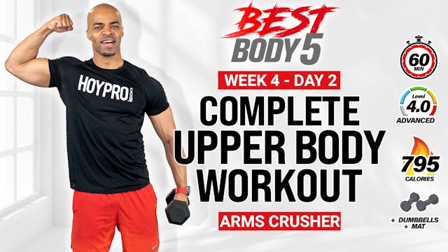 60 Minute Complete Upper Body Strengt...