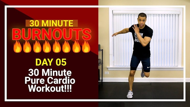 026 - 30 Minute Pure Cardio Recovery HIIT Workout