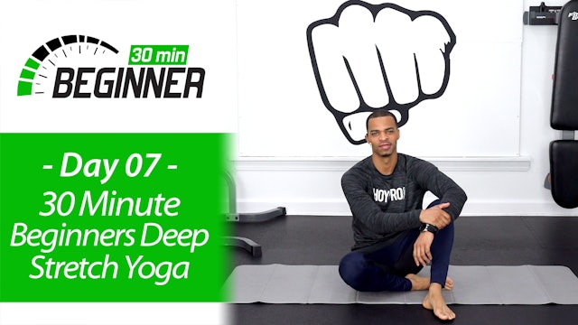 30 Minute Light Deep Stretch & Recovery Yoga - Beginners 30 #07
