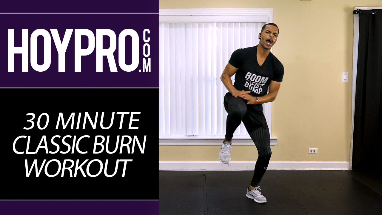 30 Minute Classic Burn Workout - Hybrid Dumbbells and Bodyweight Workout