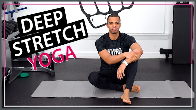 35 Minute Total Body Deep Yoga Stretch