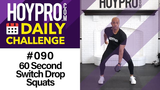 60 Second Switch Drop Squats - Daily ...