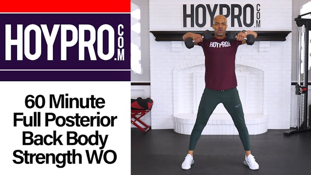 60 Minute FULL Posterior Back Body St...